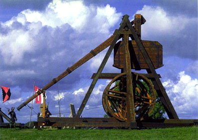 A trebuchet