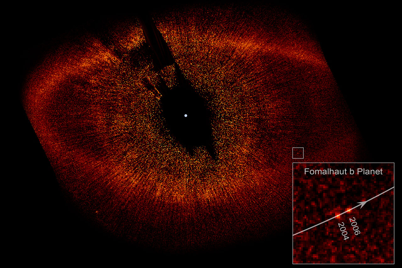 Note that the red streaks are light, not solid material.