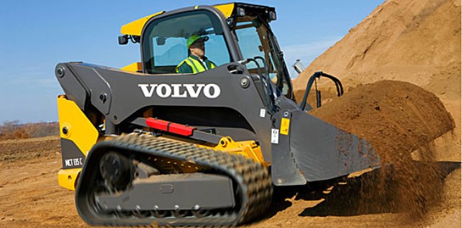 Volvo Skid Steer with
                      Tracks